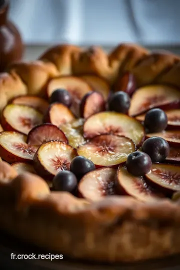 Tarte aux Figues avec Pâte Sablée Maison presentation