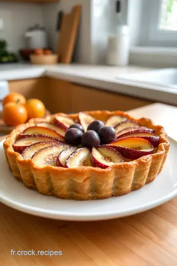 Tarte aux Figues avec Pâte Sablée Maison steps