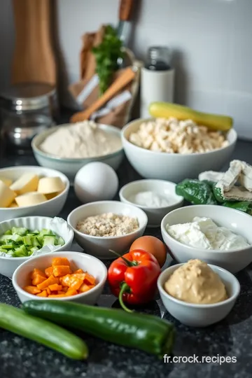 Tarte aux Légumes du Soleil : Une Recette Été Incontournable ingredients
