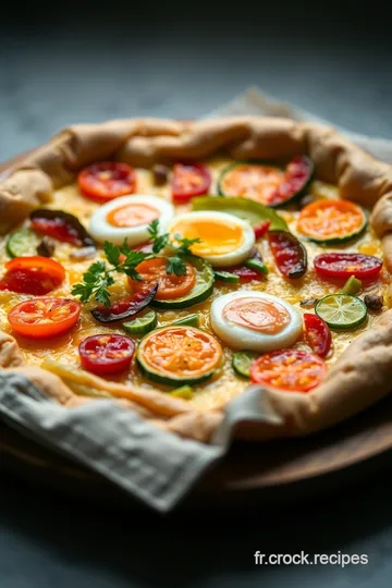 Tarte aux Légumes du Soleil : Une Recette Été Incontournable presentation
