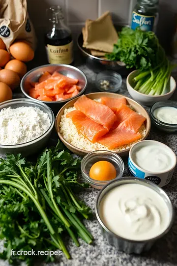 Tarte de Saumon et Épinards : La Délicieuse Fusion ingredients
