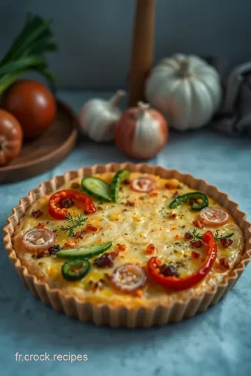 Tarte Légumes Simple et Savoureuse presentation