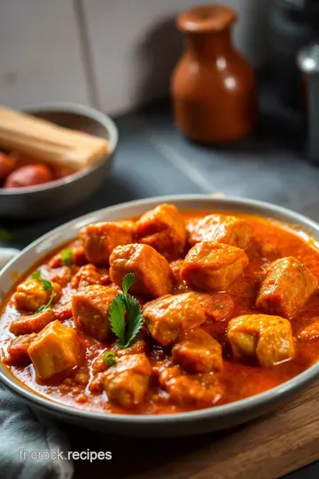 Tikka Masala Authentique: Une Explosion de Saveurs presentation