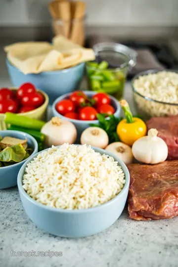 Tomates Farcies au Riz: Le Plat Réconfortant à la Française ingredients