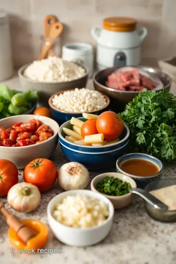 Tomates Farcies : Un Délice Méditerranéen ingredients