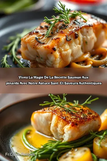Vivez la Magie de la Recette Saumon aux Épinards avec Notre Astuce Santé et Saveurs Authentiques