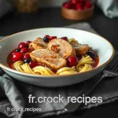 Aiguillette de Canard Cuisson : R&ocirc;tie &agrave; la Sauce aux Fruits Rouges Fiche recette