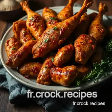 Ailes de Poulet Croustillantes: 80 recettes avec la friteuse - Facile! Fiche recette