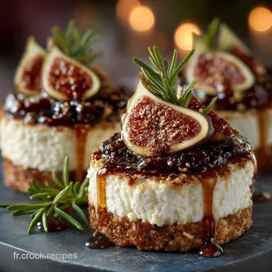 Amusebouches sucr&eacute;ssal&eacute;s de No&euml;l Ch&egrave;vre Figues Pain d&Eacute;pices Faciles Fiche recette