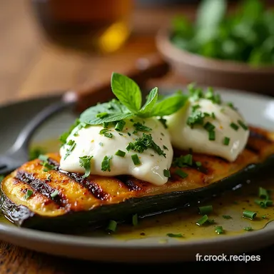 Aubergine Grill&eacute;e et Burrata Recette Facile d&Eacute;t&eacute; &agrave; lOrigan Fiche recette