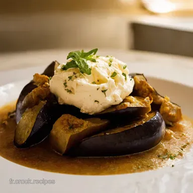 Aubergines Confites Burrata Ma Recette Soleil Fiche recette