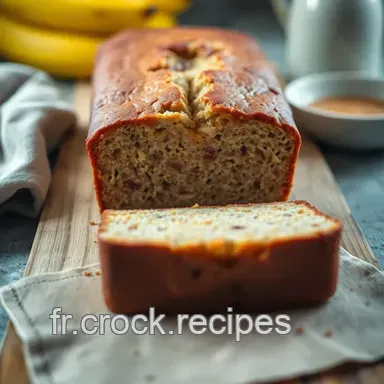 Recette Banana Bread: Mon G&acirc;teau R&eacute;confortant & Facile! Fiche recette