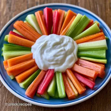 B&acirc;tonnets de L&eacute;gumes Croquants Fiche recette