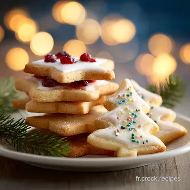 Biscuits de No&euml;l Faciles et Rapides en 25 Minutes Fiche recette
