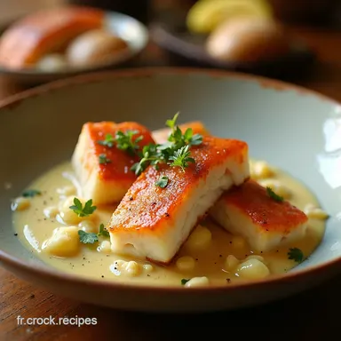 Blanquette de Poissons au Lait Exotique Voyage Culinaire Facile Fiche recette