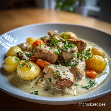 Blanquette de Veau Cookeo Facile Rapide Fiche recette