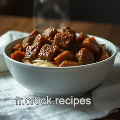 Boeuf Bourguignon Recette: Le Classique R&eacute;confortant! Fiche recette