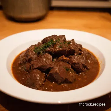 Boeuf Bourguignon Mon Secret pour un Plat R&eacute;confortant Fiche recette