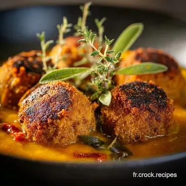 Boulettes de potimarron : Recette v&eacute;g&eacute;tarienne croustillante et facile Fiche recette