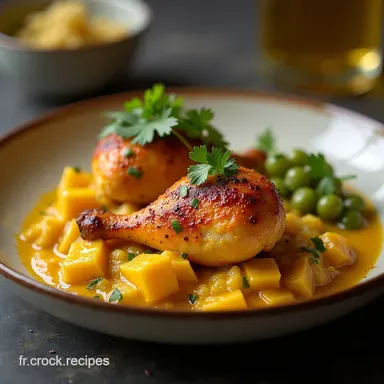Meilleure Recette Brick de Poulet au Curry Facile et Rapide