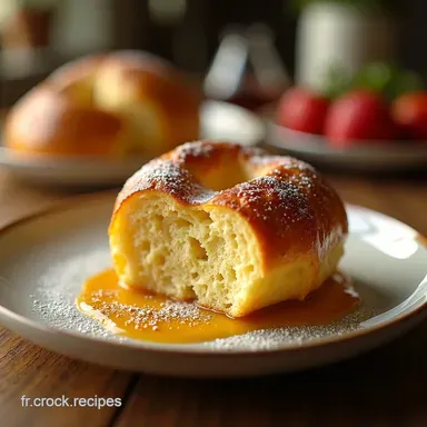 Recette Brioche Facile Maison Moelleuse Sans P&eacute;trissage Fiche recette