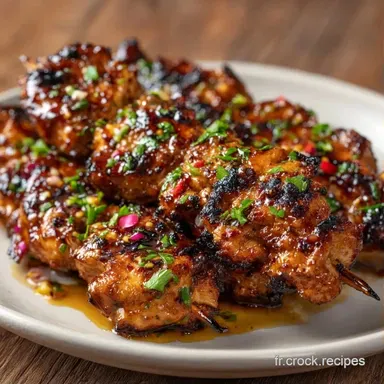 Brochettes Poulet Yakitori en 25 Minutes Fiche recette