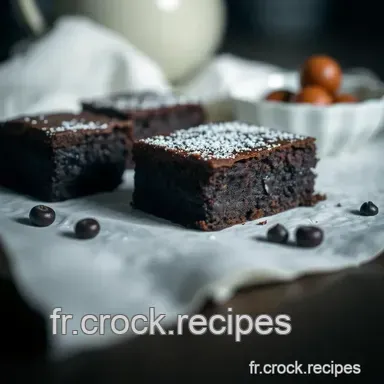 Brownies "Chocolat Intense": Le Go&ucirc;ter Fondant &agrave; la Fran&ccedil;aise Fiche recette