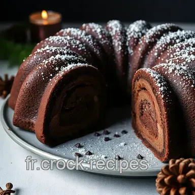 B&ucirc;che de No&euml;l au Chocolat: Recette Traditionnelle pour &Eacute;blouir vos Invit&eacute;s Fiche recette