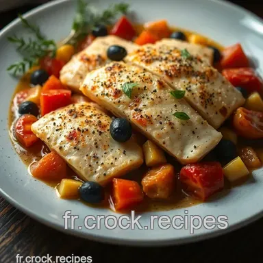 Recettes Cabillaud &agrave; la Proven&ccedil;ale : Un D&eacute;lice M&eacute;diterran&eacute;en Facile Fiche recette