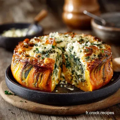 Le Cake Marbr&eacute; Courge et &Eacute;pinard La recette moelleuse trompel&oelig;il Fiche recette