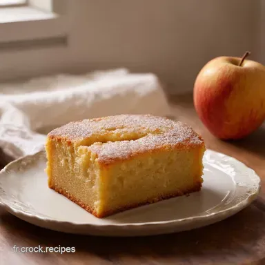 Cake aux Pommes Facile La Recette Moelleuse de GrandM&egrave;re Fiche recette