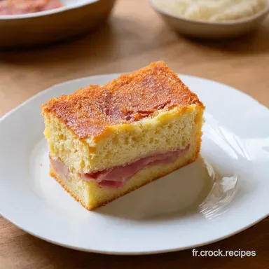 Cake Sal&eacute; au Jambon et Boursin Mon Ap&eacute;ro Facile et Gourmand Fiche recette