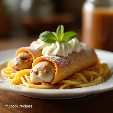 Cannelloni Sicilienne La Recette des Cannoli coque croustillante garantie Fiche recette