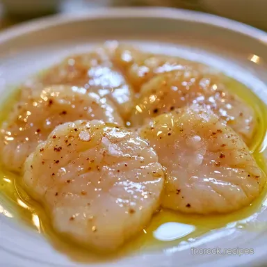 Carpaccio De Saint-Jacques: Citron Vert Fiche recette