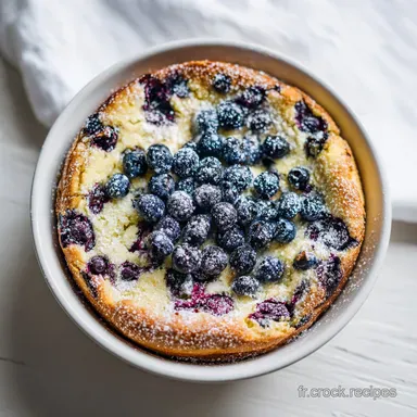 Recette Ultime Incroyable de Casserole aux Myrtilles pour 8