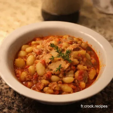 Cassoulet Express aux Haricots Blancs Ma Recette Facile Fiche recette
