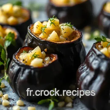 Recette Aubergine: Caviar d'Aubergine Proven&ccedil;al Facile! Fiche recette