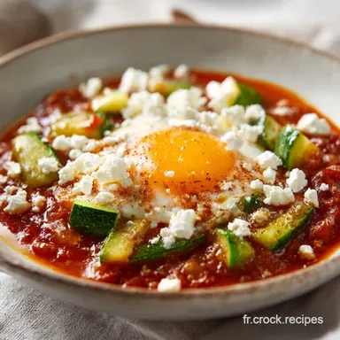 Chakchouka Aux Courgettes pour 4