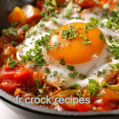 Chakchouka Ensoleill&eacute;e: Ma Recette Facile & Gourmande! Fiche recette