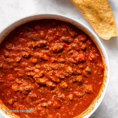 Chili Facile Ma Recette 4 Quart Familiale