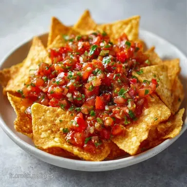 Chips et Salsa Maison en 25 Minutes Fiche recette