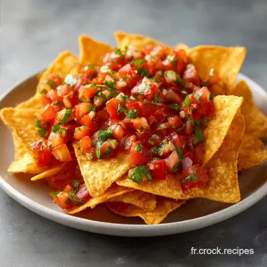 Chips et Salsa Maison en 25 Minutes