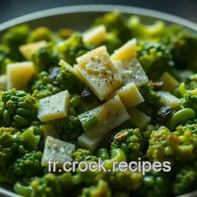 Chou Romanesco &agrave; l'Italienne : Recette D&eacute;licieuse et Simple &agrave; Pr&eacute;parer