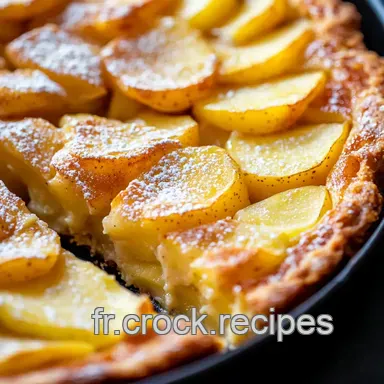Clafoutis aux Pommes Facile: Un D&eacute;lice Rustique! Fiche recette