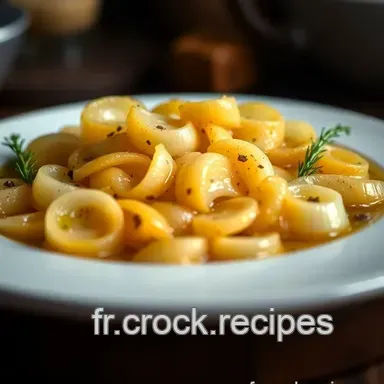 Confit d'Oignon Facile: La Touche Fran&ccedil;aise Incontournable! Fiche recette