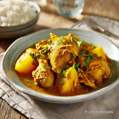 Recette Cookeo Rapide Poulet Curry en 15 Minutes Fiche recette