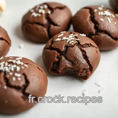 Cookies Moelleux au Chocolat et Fleur de Sel: Simplement Irr&eacute;sistibles
