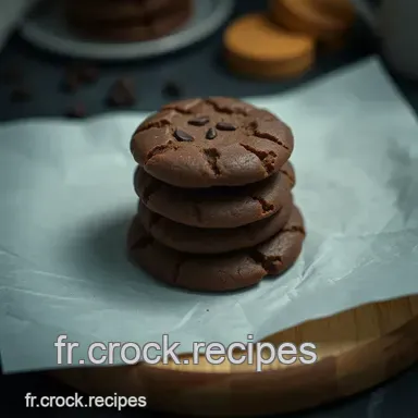 Cookies Vegan Double Chocolat : La Recette Absolument D&eacute;licieuse ! Fiche recette