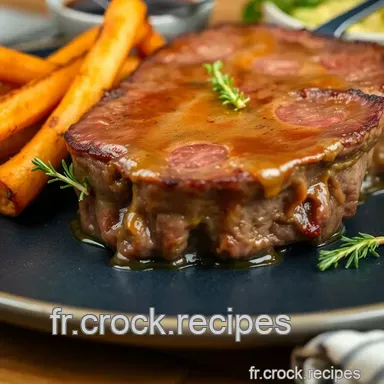 C&ocirc;te de Boeuf au Four: Classic Bistro Taste at Home! Fiche recette