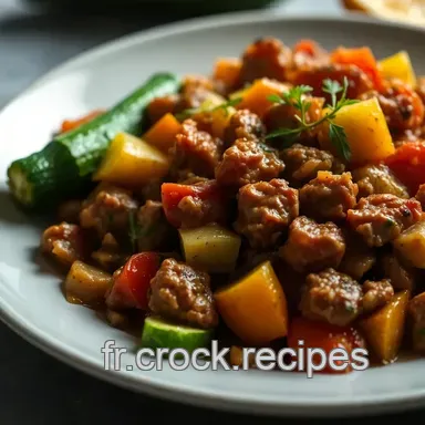 Recette courgettes: Savoureuses Courgettes Farcies &agrave; la Provence Fiche recette